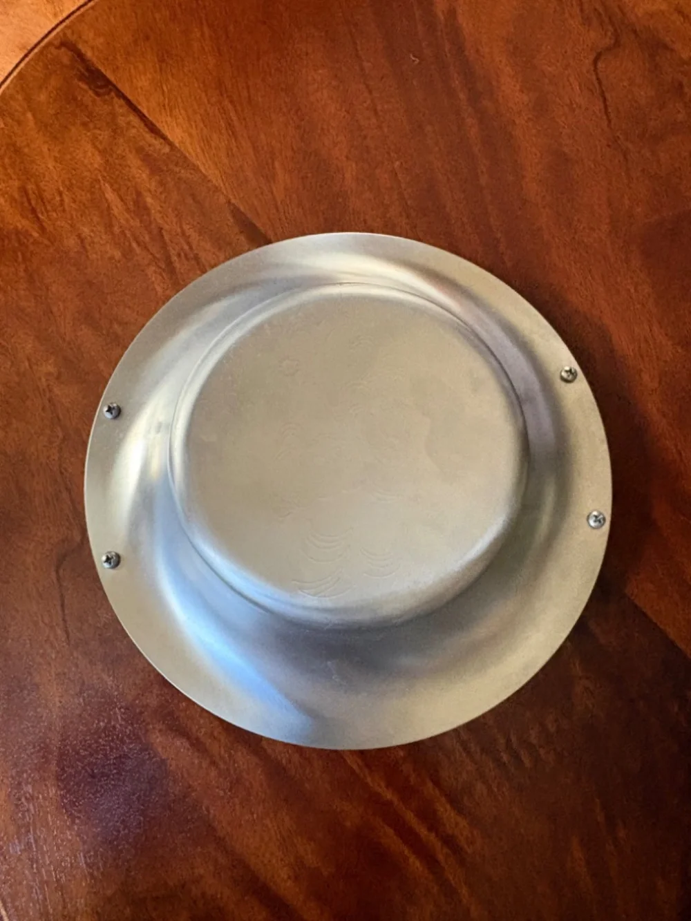 Stainless Steel Serving Bowl, Gold handles
